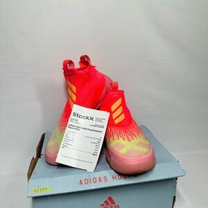 adidas Pink Athletic Shoes with Modern Design and Lightweight Material